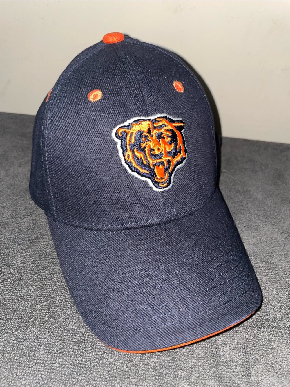 Chicago Bears Navy and Orange Baseball Cap